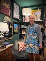 Delantal 'Strawberry Thief' - William Morris