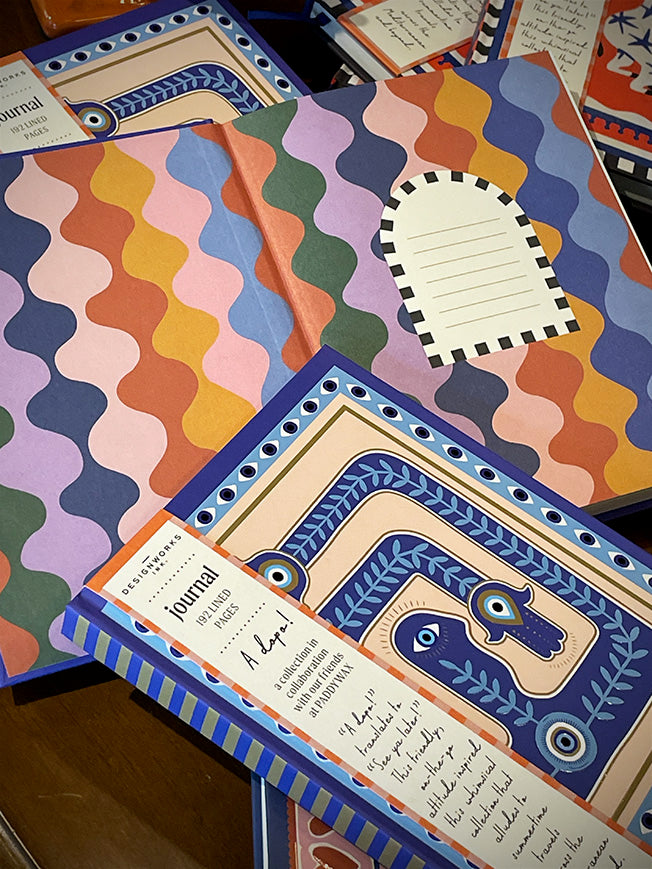 Cuaderno A5 'Ojos' - Colección 'A Dopo'