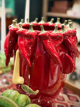 Decorative Vase 'Arciboldo' - Peppers