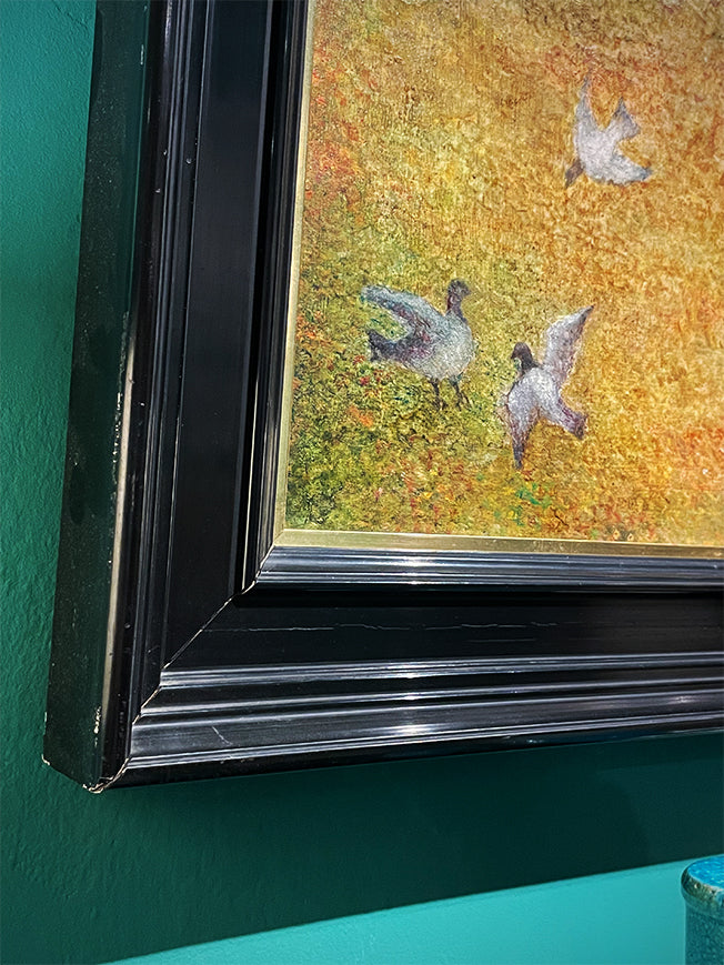 detalle-marco-cuadro-al-oleo-con-palomas