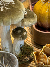 Figura Setas Decorativas 'Mushrooms' - Verde