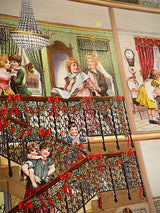 Calendario de Adviento Díptico 'Fiesta en la Casa Victoriana' - Barbara Behr