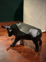 escultura-decorativa-toro-negro-moderno