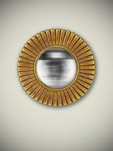 Round Convex Mirror 'Fleur' - Ø26 cm
