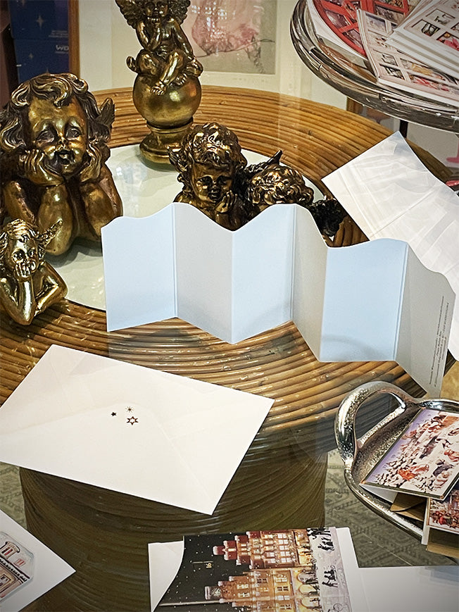 Tarjeta Calendario de Adviento 'Montaña Nevada'