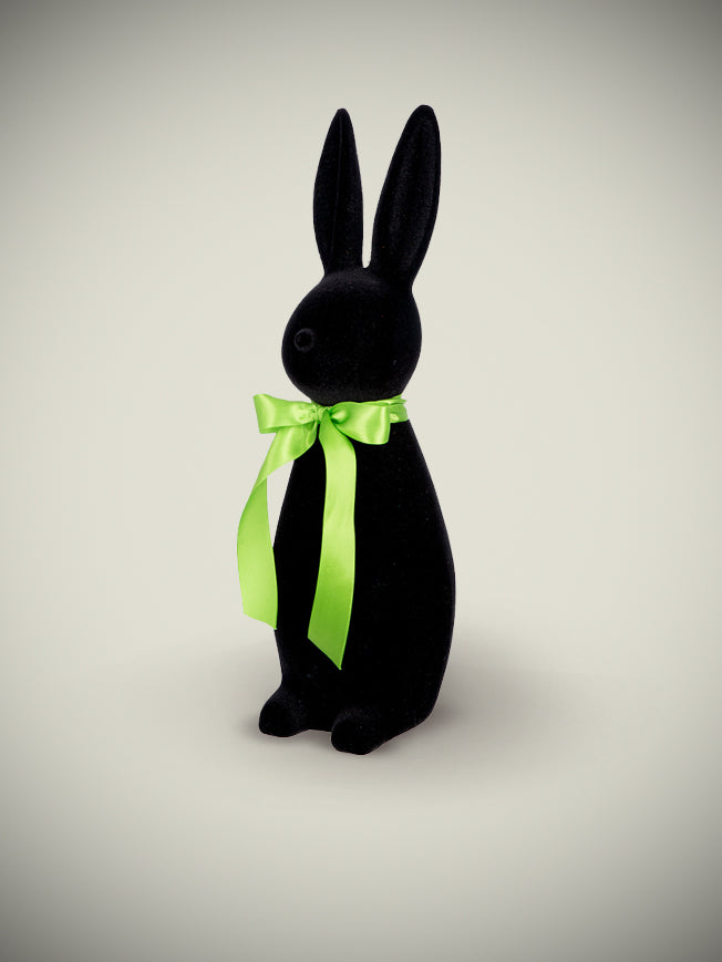 Buy 'Jimmy Rabbit' Decorative Figure in Black | Tartan & Zebra