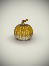 Figura Decorativa 'Calabaza' de Porcelana - Mostaza