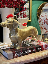     figura-decorativa-perro-teckel-dorado