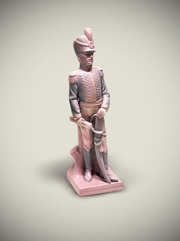 Decorative Porcelain Figure 'Little Pink Soldier'