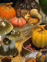 Figura Decorativa 'Calabaza' de Cerámica - Caldera
