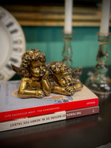 Figura Decorativa Pareja de Ángeles 'Cherubs'