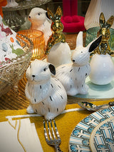 Figura Decorativa 'Conejo Hoppel' - Sentado