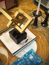 Escultura Decorativa Metálica 'Connect'