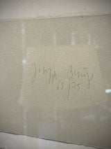 Grabado Original 'Junger Hase' - Joseph Beuys