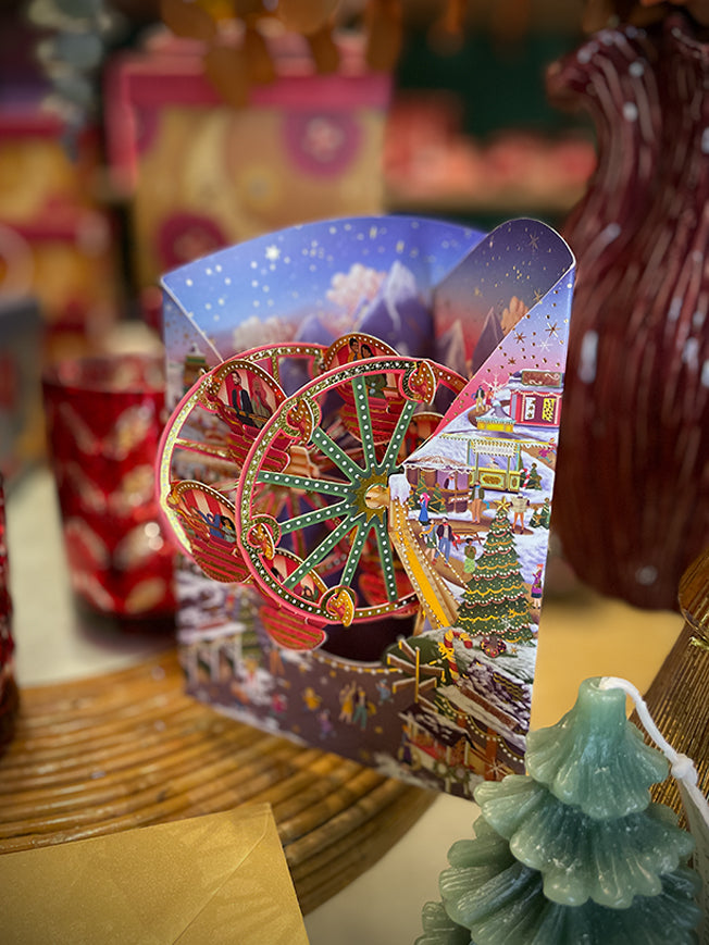 Tarjeta Swing de Navidad 'Christmas Market'