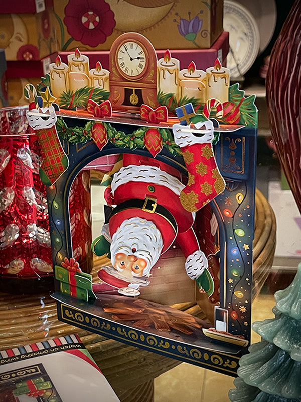 Tarjeta Swing de Navidad 'Father Christmas'