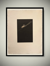 Grabado Con Papel Hecho a Mano 'S/T' - Jaume Plensa