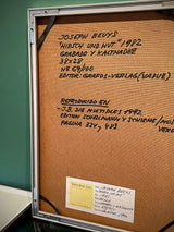 Original Engraving 'Hirsch und Hut' - Joseph Beuys