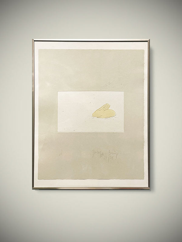 Original Engraving 'Junger Hase' - Joseph Beuys