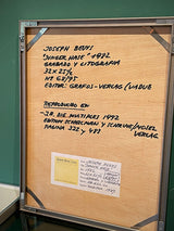 Grabado Original 'Junger Hase' - Joseph Beuys