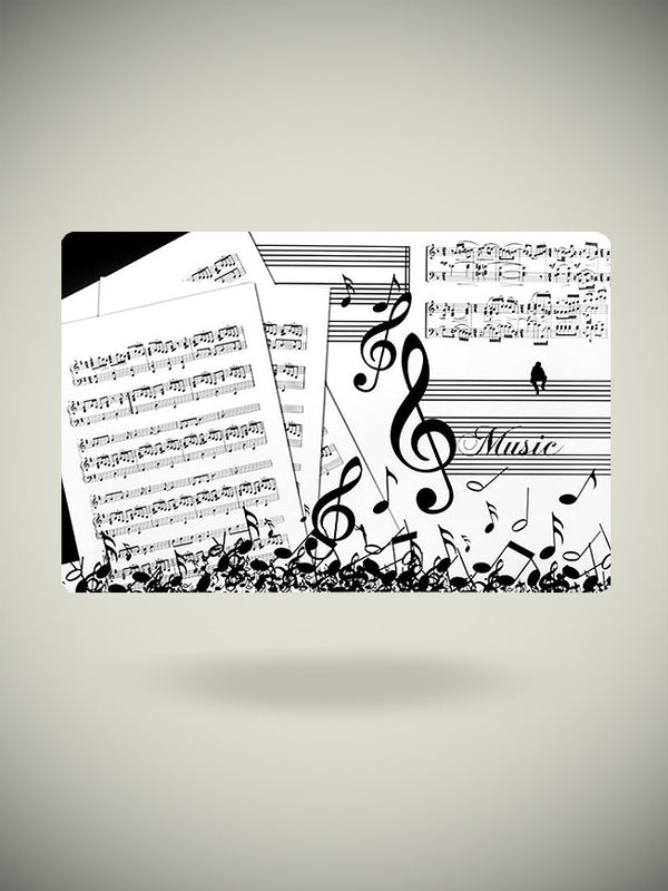 Individual Estampado 'Música' - 43,5x28 cm
