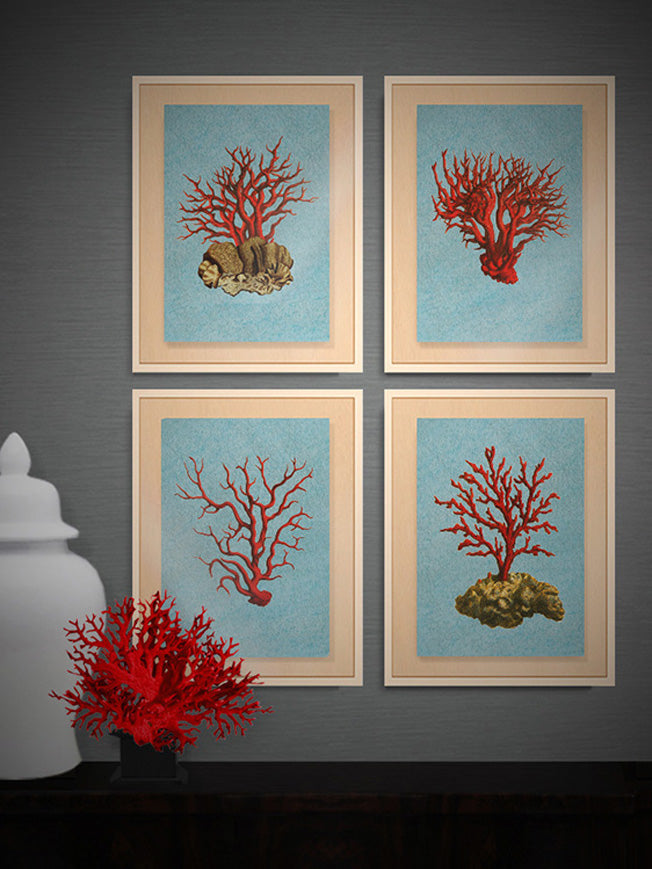 Decorative Prints 'Red Corals'