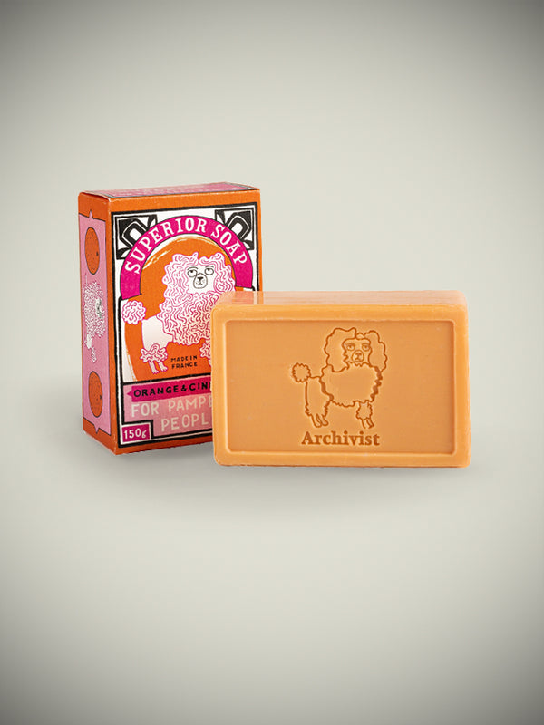 Pastilla Jabón 'Poodle' - Naranja y Canela