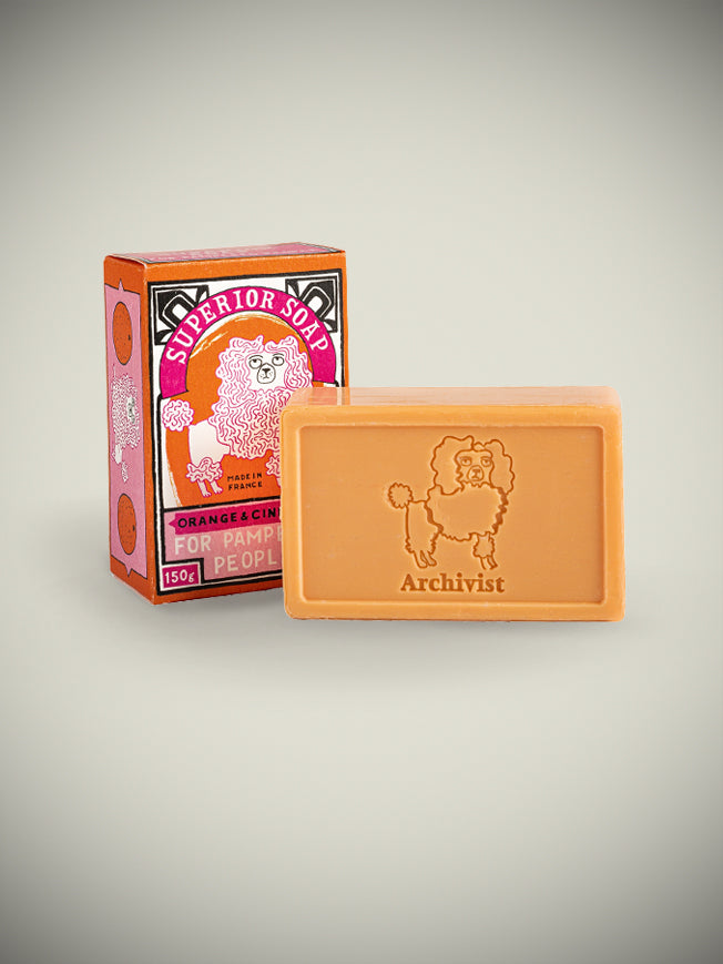 Pastilla Jabón 'Poodle' - Naranja y Canela