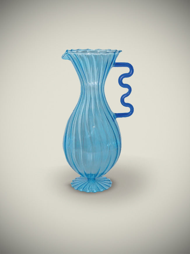 Jarra de Cristal Azul 'Samarcanda' - 1,4 L