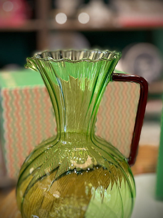 Jarra de Cristal Verde 'Samarcanda' - 1,5 L