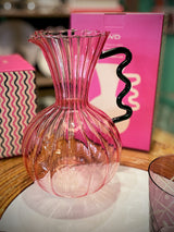 Jarra de Cristal Rosa 'Samarcanda' - 1,5 L