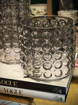 Jarrón Decorativo de Cristal 'Smoky' - Bajo