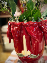 Decorative Vase 'Arciboldo' - Peppers