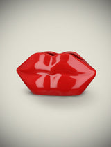 Jarrón de Cerámica Rojo 'Lips' - Pequeño