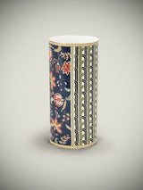 'Paisley Blue' Porcelain Vase