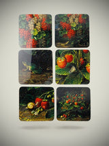 Set de 6 Posavasos 'Strawberries' - Adam Schlesinger