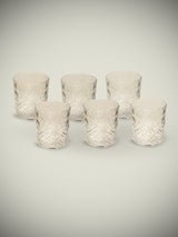 Juego de 6 Vasos de Cristal 'Bellamy' - 340 ml