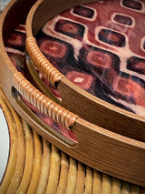 Bandeja Decorativa Grande 'Galateo' - Peacock - Ø39,5 cm