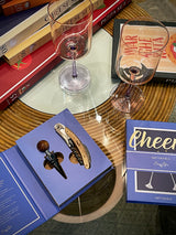 Set Abridor y Tapón para Vino 'Gift Novels' - Cheers