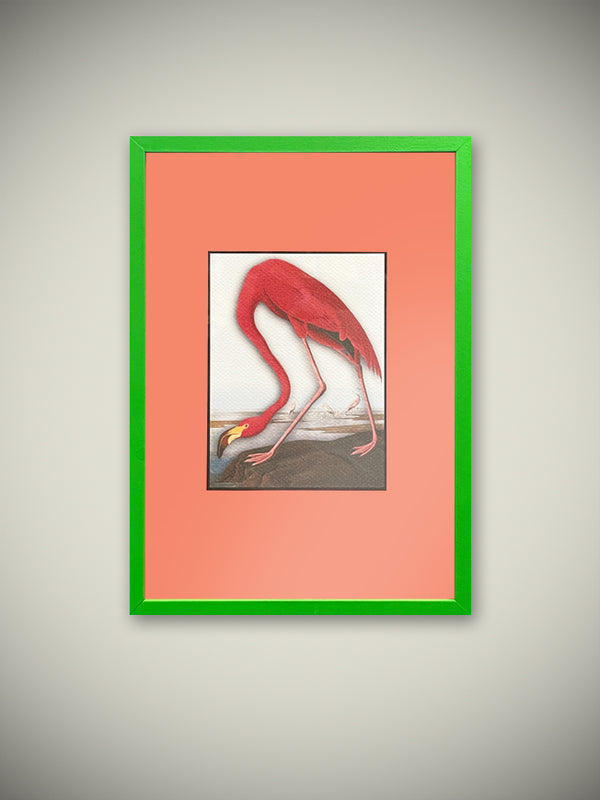 Cuadro Decorativo 'Flamingo' - 31,5x23 cm