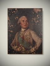 Decorative Print Replica Classic Portrait 'Louis XVI' - 80x60 cm