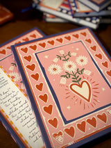 Cuaderno A5 'Corazones' - Colección 'A Dopo'