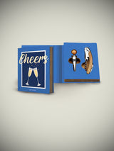 Set Abridor y Tapón para Vino 'Gift Novels' - Cheers