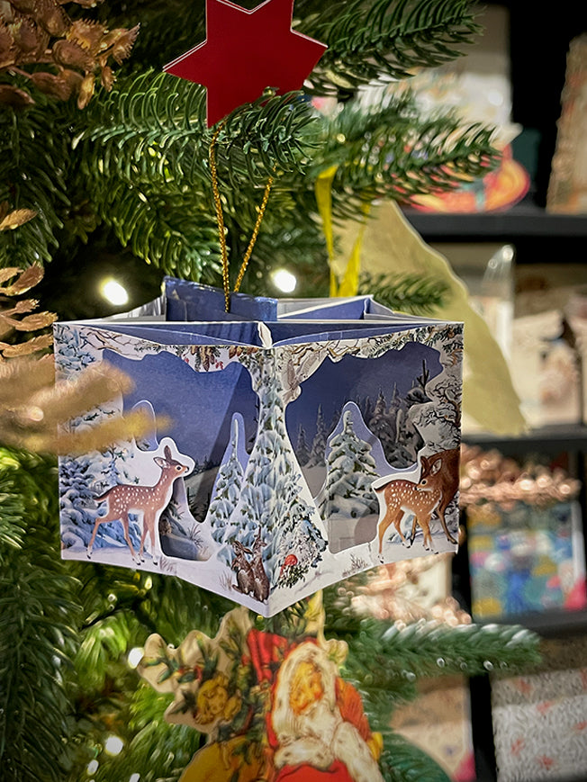 Decoración Navidad 'Libro Montaña Nevada'