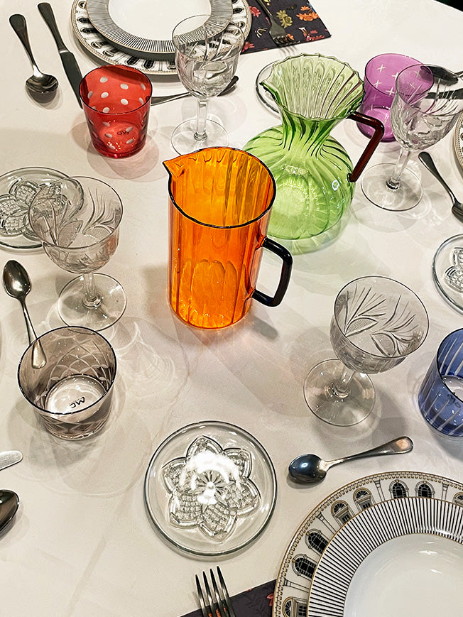 Jarra de Cristal Naranja 'Samarcanda' - 1,2 L