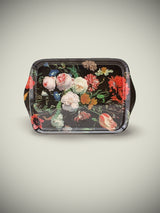 Mini Bandeja de Melamina 'Still Life with Flowers' - De Heem