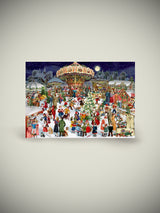 Tarjeta de Navidad y Adviento 'Nostalgia de Navidad' - Carrousel
