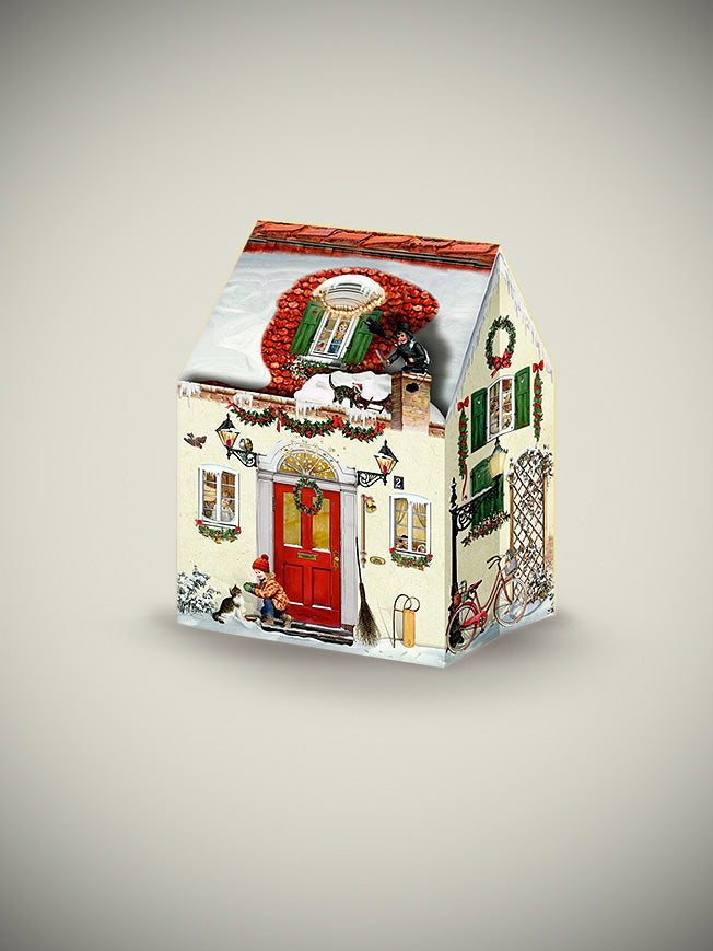 Decoración de Adviento 'Casa Navideña' - Beige