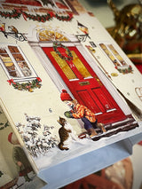 Decoración de Adviento 'Casa Navideña' - Beige