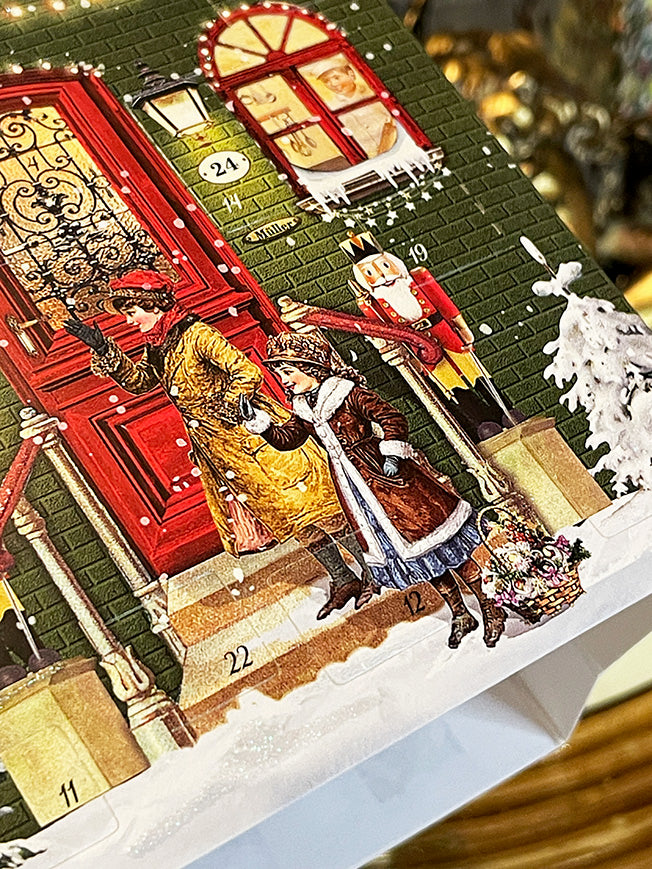 Decoración de Adviento 'Casa Navideña' - Verde